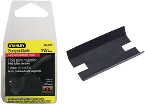 LAME RICAMBIO STANLEY PER SCRAPER                 