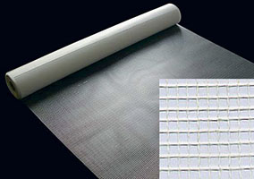 RETE INTONACI FIBRA DI VETRO BIANCA               