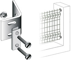 ANGOLARI INOX PER MURI BEKAFOR BLI.2 PZ.          