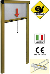 KIT ZANZARIERA IRS AVVOLG.VERTICALE OPERA PORTE   