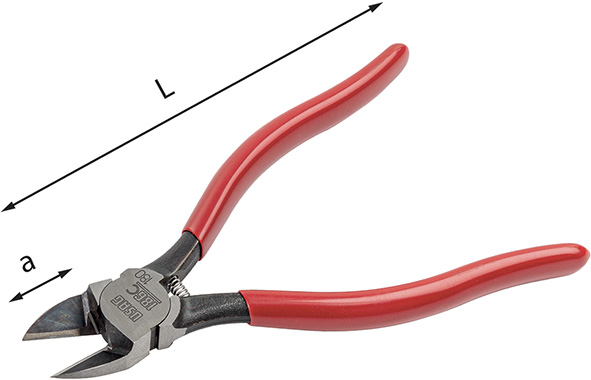 TRONCHESI DIAGONALI PER PLASTICA USAG 186 C       