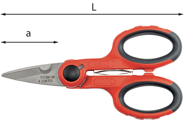 FORBICI ELETTRICISTA USAG 207 C                   