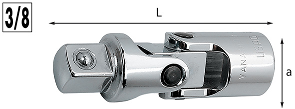 SNODO CARDANICO USAG 241 3/8                      