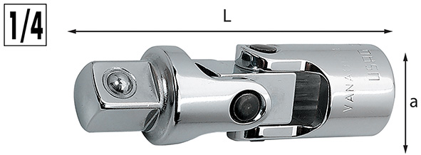 SNODO CARDANICO USAG 241 1/4                      