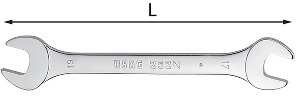 CHIAVI A FORCHETTA DOPPIE USAG 252 N              