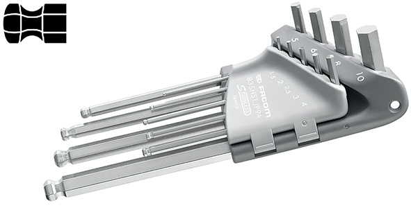 CHIAVI MASCHIO ESAGONALE INOX USAG 280 LTSI/S9    