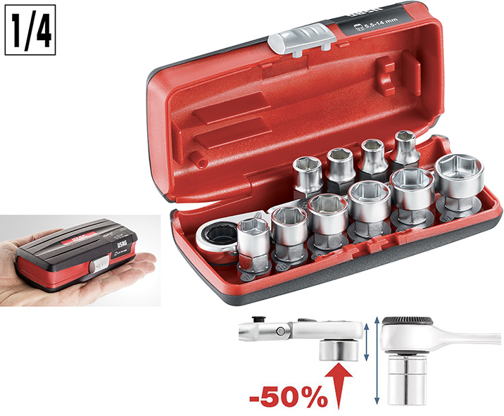 CHIAVI A BUSSOLA USAG 610 1/4 EFK  ASS.PZ.11      