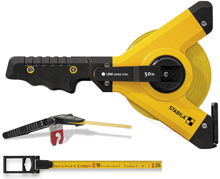 ROTELLE METRICHE STABILA LBM 1000 STEEL           