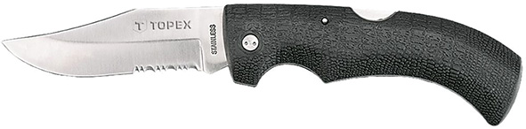 COLTELLO TASCABILE PIEGHEVOLE TOPEX 98Z101        