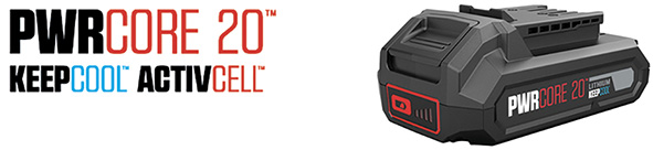 BATTERIE SKIL PWRCORE 20V 2,0AH                   