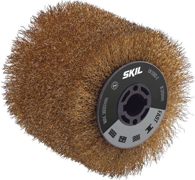 SPAZZOLA X RINNOVATORE SKIL 7800AA * METALLICA    