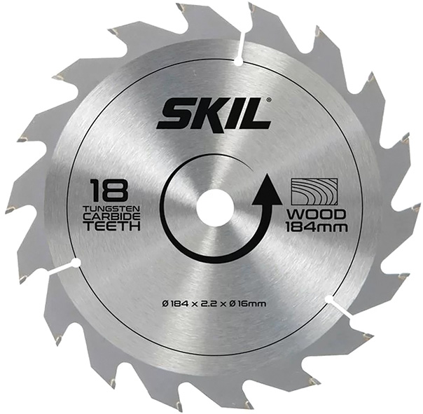 LAME SKIL PER SEGHE CIRCOLARI 18DT MM.184         