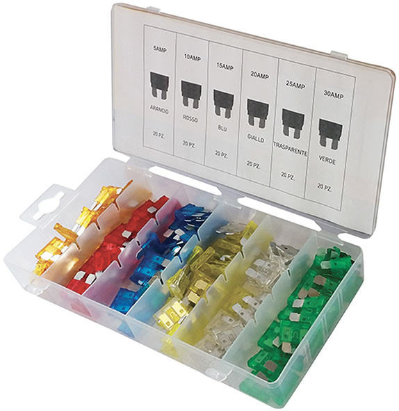 FUSIBILI AUTO PZ.120 ASS. LIONS 488T              