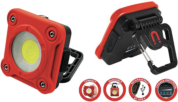 PROIETTORE LED RICARICABILE VELAMP FARGO IR824    