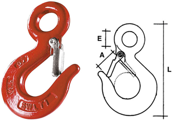 GANCI AMERICANI CON SICURA ART.108                