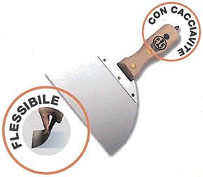 SPATOLE PAVAN CARTONGESSO INOX ART.505/IR         