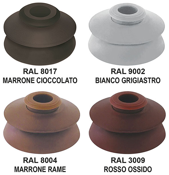 RONDELLE TECFI BAZ EPDM CON RONDELLA ALLUMINIO    