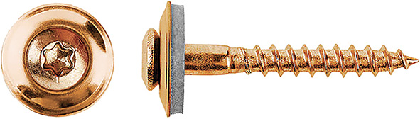 VITI LEGNO TORX C/RONDELLA EPDM TECFI NM RAMATE   