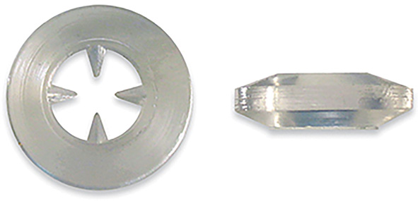 RONDELLE TECFI TONDE PVC PER VITI/TIRFONI         