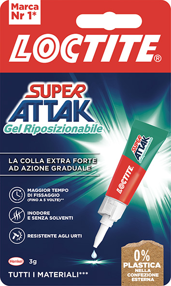COLLA SUPER ATTAK GEL GR.3 RIPOSIZIONABILE        