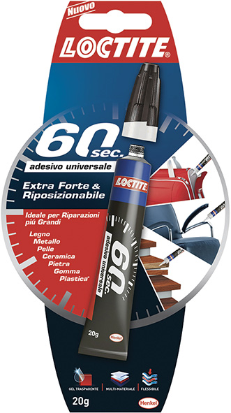 COLLA LOCTITE UNIVERSALE 60 SECONDI GR.20         