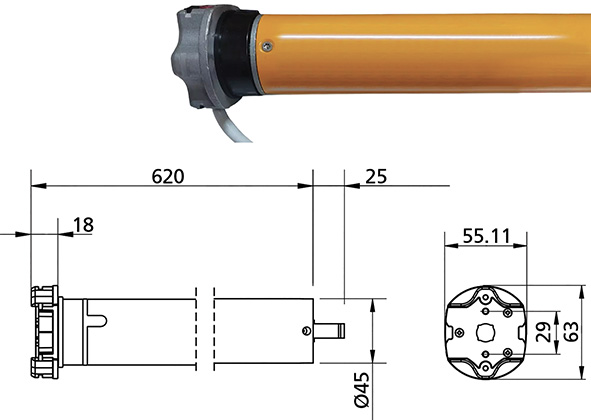 MOTORI TAPPARELLE SENZA MANOVRA V2 TRONIX C/RADIO 