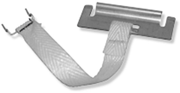 ATTACCO AL RULLO TAPP.INFILATE GANCIO LARGO       