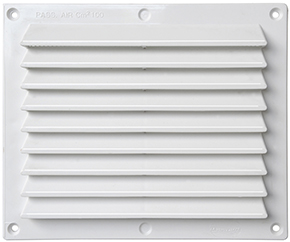 GRIGLIE APPOGGIO RETTANGOLARI PLASTICA CON RETE   