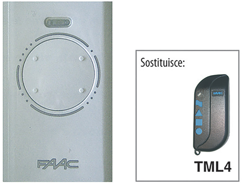 RADIOCOMANDI FAAC 433 XT4                         