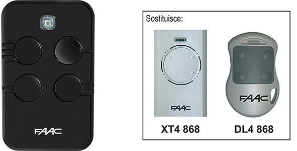 RADIOCOMANDI FAAC 868 XTO4                        