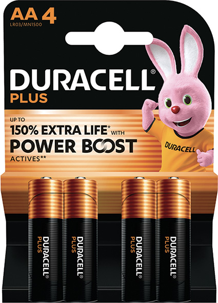 PILE DURACELL PLUS POWERBOOST STILO AA            