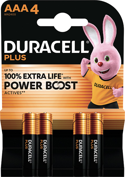 PILE DURACELL PLUS POWERBOOST MINISTILO AAA       