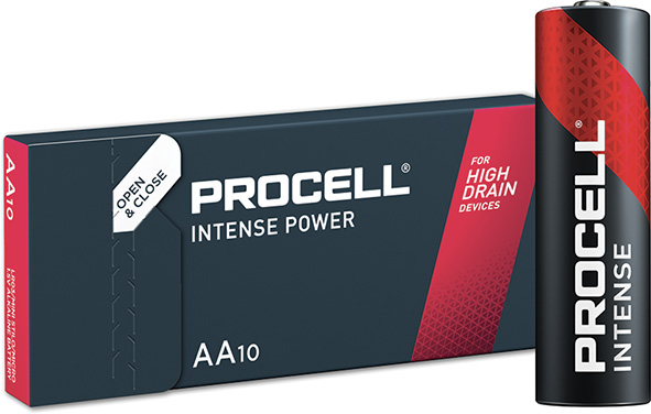 PILE DURACELL PROCELL INTENSE AA SCAT.10 PILE     