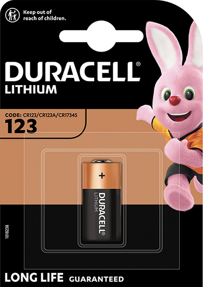 PILE DURACELL LITIO 123 ULTRA                     
