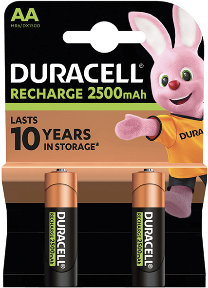 PILE DURACELL RICARICABILI PRECARICATE STILO      