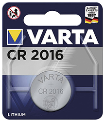 PILE VARTA PASTIGLIA CR2016                       