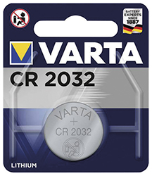 PILE VARTA PASTIGLIA CR2032                       