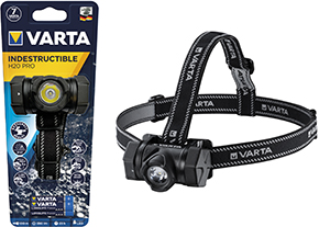 TORCE FRONTALI VARTA 17732 INDESTRUCTIBLE H20 PRO 