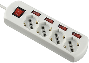 MULTIPRESE ELECTRALINE 62058 BIANCA 4P+4INT+INT   