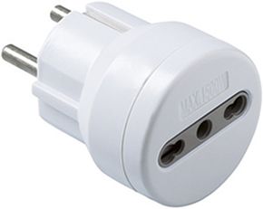 ADATTATORI ELECTRALINE PRESA BIP.16A / SP.SCHUKO  