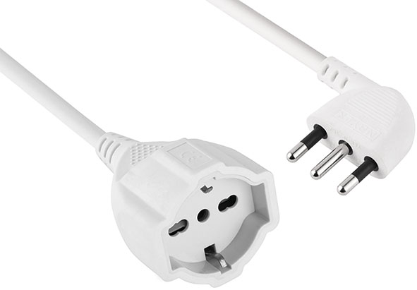 PROLUNGHE ELECTRALINE LINEARI 16A BIANCHE         