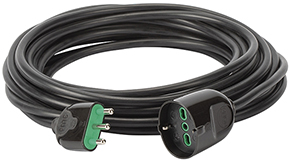 PROLUNGHE FME LINEARI SCHUKO EXTRA LUNGHE NERE    