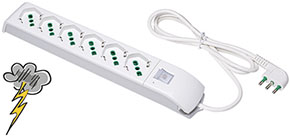 MULTIPRESE FME 410240 BIANCA 6P+INT +PROTEZIONE   