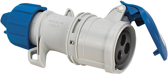 PRESE FME IP44 ARGO BLU 71100 16A 230V 2P+T       