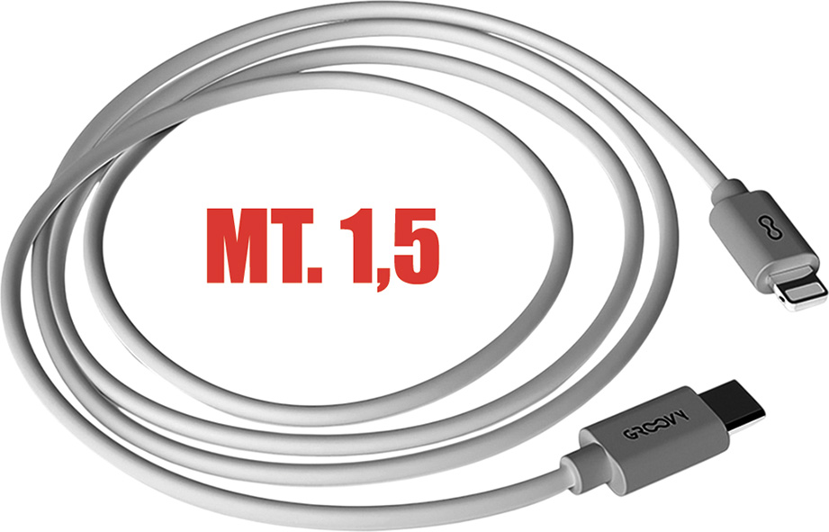 CAVO GROOVY USB-C / APPLE * FAST CHARGE 2.0A      
