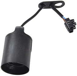 PORTALAMPADA CABLATO NERO E27 ART.0078/NE         