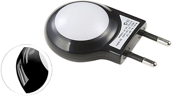 LUCE NOTTURNA NOVA LED TOUCH + USB                