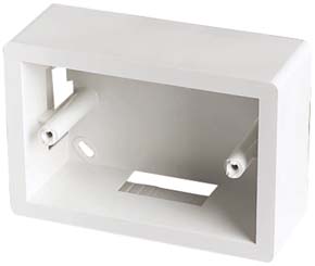 SCATOLA ESTERNA UNIVERSALE EC BIANCA PER CANALINA 