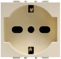 PRESE BIPASSO + SCHUKO 2P+T TIPO MAGIC            