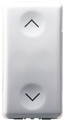 PULSANTE UNIPOLARE SU/GIU GEWISS SYSTEM 20521     